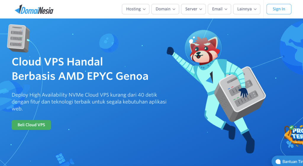 Mengenal Cloud VPS DomaiNesia 7 cloud vps domainesia