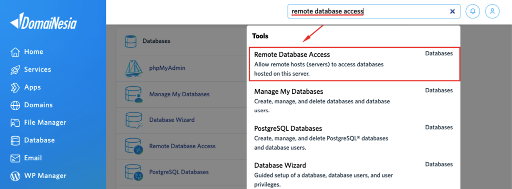 Panduan Remote MySQL di cPanel 3 Cara remote MySQL di cPanel