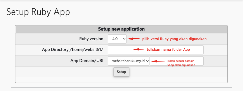 Panduan Deploy Website Berbasis Ruby di cPanel Hosting 4 deploy website berbasis ruby