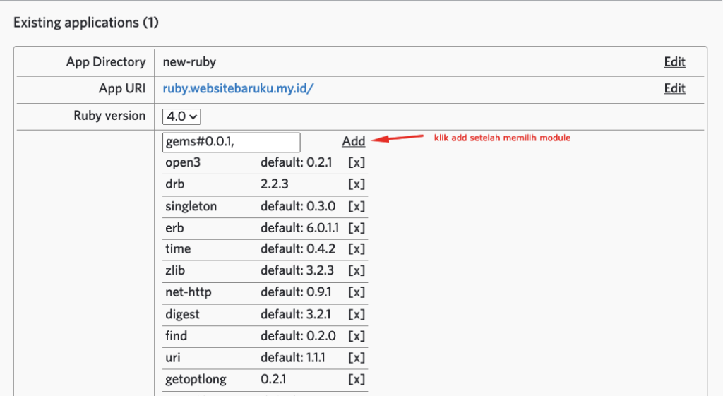 Panduan Deploy Website Berbasis Ruby di cPanel Hosting 6 deploy website berbasis ruby