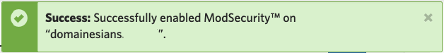 Cara Menggunakan ModSecurity di cPanel Hosting 7 Cara Menggunakan ModSecurity