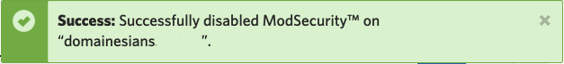 Cara Menggunakan ModSecurity di cPanel Hosting 5 Cara Menggunakan ModSecurity