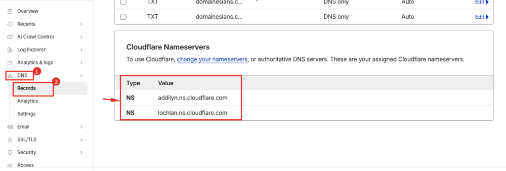 Cara Mencari Nameserver CloudFlare 4 Cara Mencari Nameserver Cloudflare