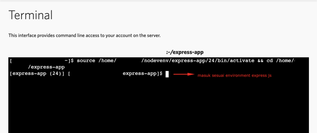 Cara Install Express.js di Hosting 6 cara install express.js