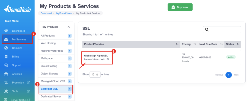 Cara Mengaktifkan SSL (Mendapatkan CSR, Private Key, CRT dan CABUNDLE) 3 cara mengaktifkan ssl