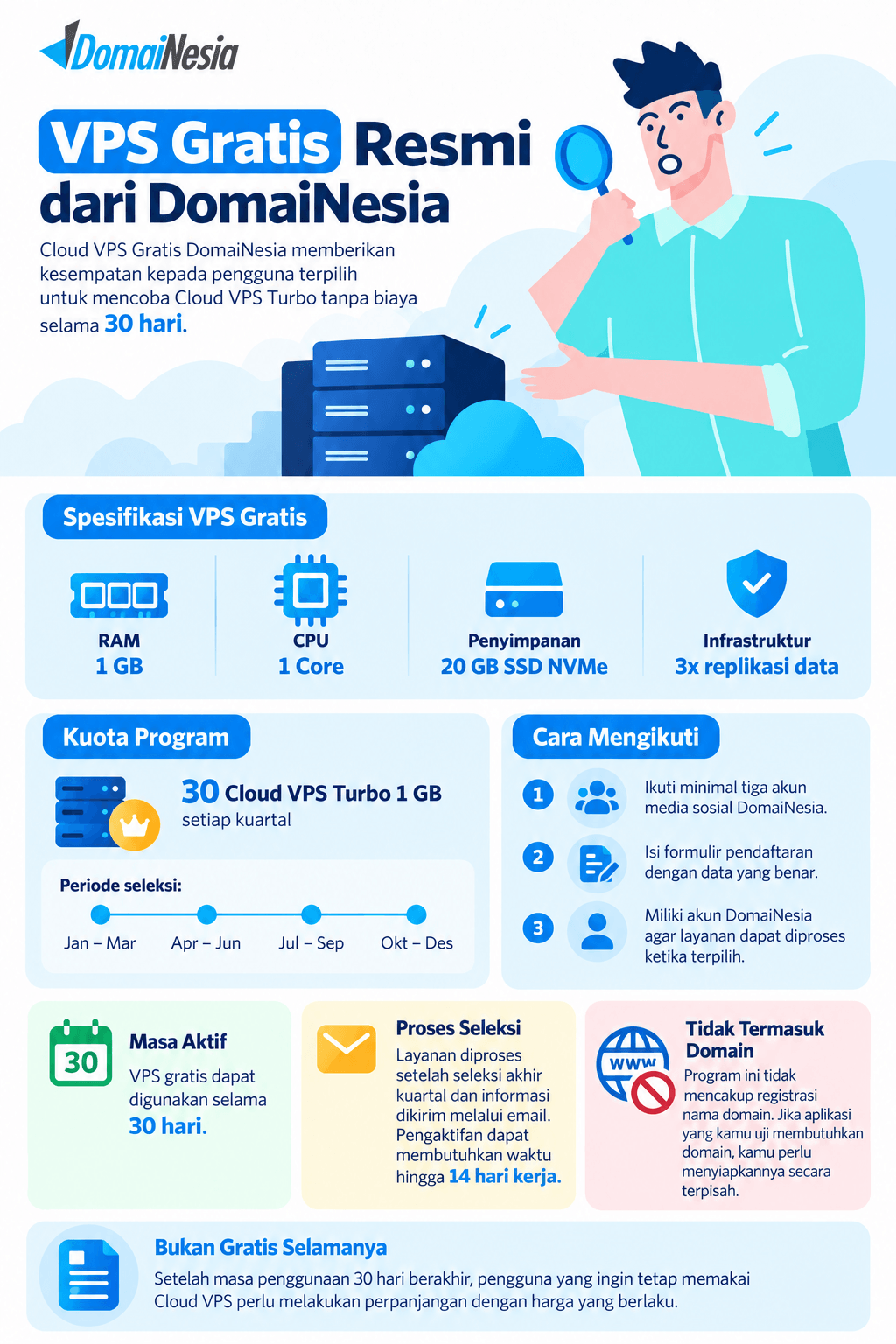 VPS Gratis Aman atau Scam? Cek 7 Hal Sebelum Menggunakannya 2 VPS gratis aman