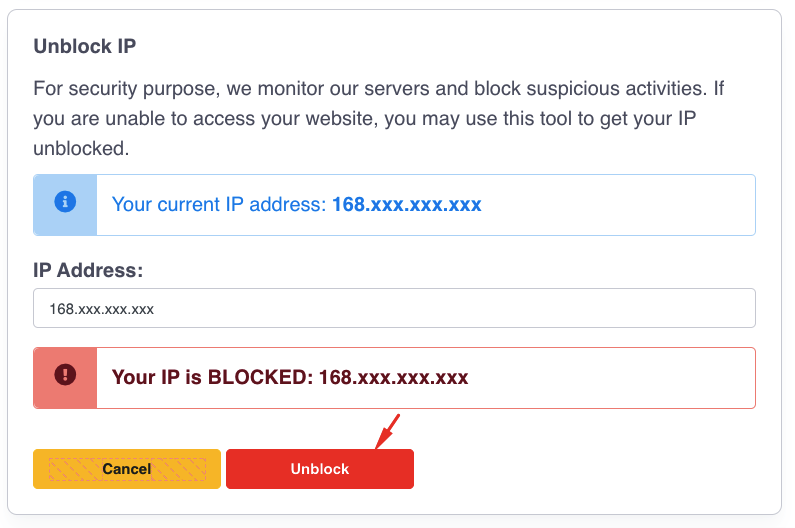 Cara Unblock IP Address di MyDomaiNesia 7 Cara unblock IP Address