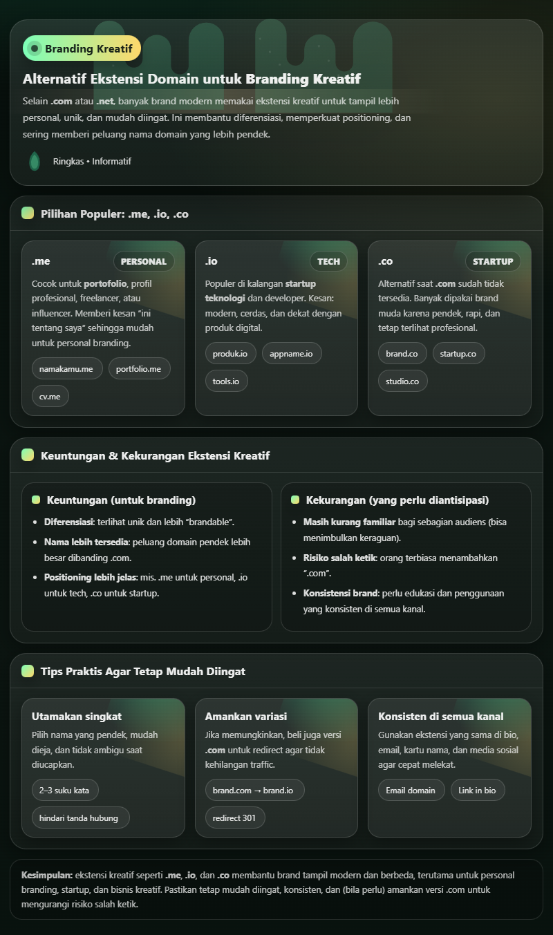 Panduan Memilih Ekstensi Domain gTLD dan ccTLD untuk SEO 4 Panduan Memilih Ekstensi Domain
