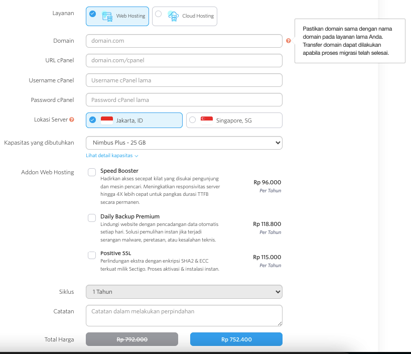 Cara Mudah Pindah Hosting dan Transfer Domain 2 Cara mudah migrasi hosting dan transfer domain