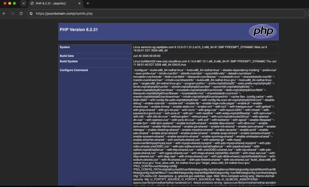 Cara Cek Versi PHP di cPanel 6 Cara Cek Versi PHP di cPanel