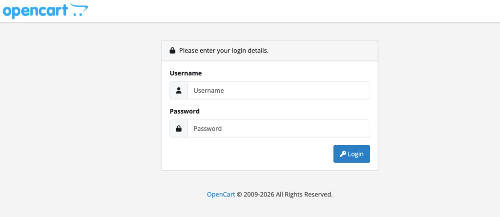 Cara Login Halaman Admin OpenCart 7 Cara Login Admin OpenCart