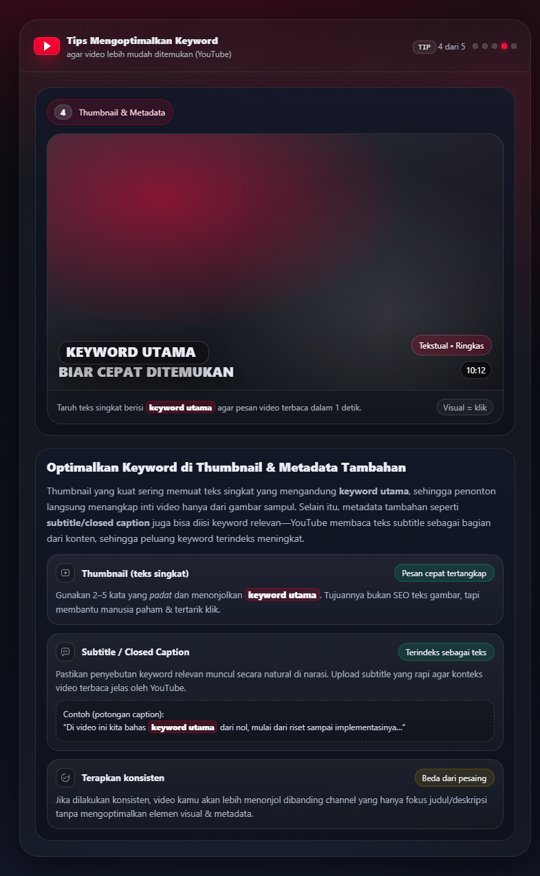 Strategi Riset Keyword YouTube agar Channel Cepat Tumbuh 6 Riset Keyword YouTube