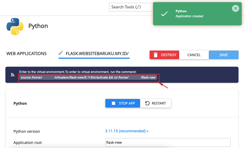 Cara Menjalankan Flask Python di Hosting 7 Cara Menjalankan Flask Python di Hosting