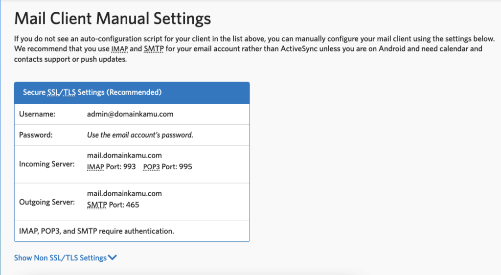 Cara Setting Email pada Aplikasi Mail di Mac 5 setting email pada aplikasi mail di Mac