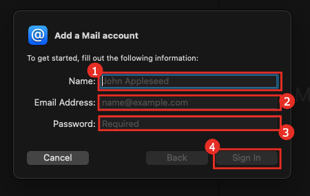 Cara Setting Email pada Aplikasi Mail di Mac 8 setting email pada aplikasi mail di Mac