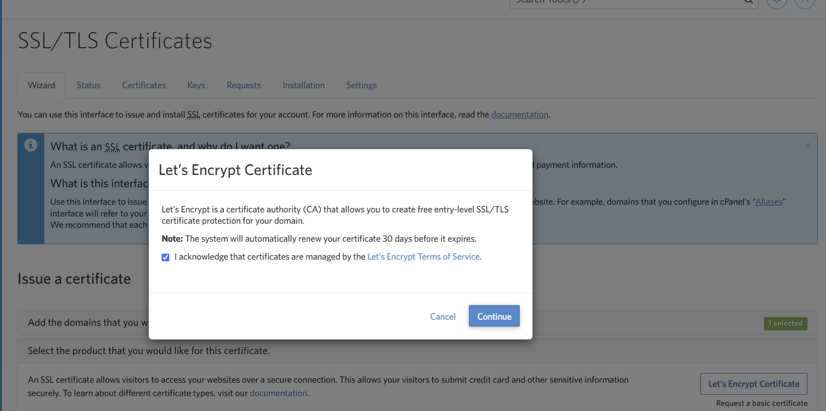 Cara Install SSL Otomatis (AutoSSL) 7 Cara Install SSL Otomatis (AutoSSL) 6