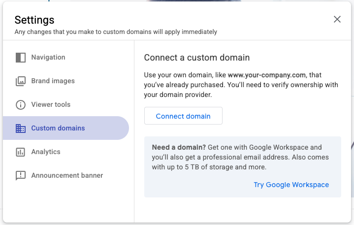 Cara Custom Domain ke Google Sites 4 Cara Custom Domain ke Google Sites 3