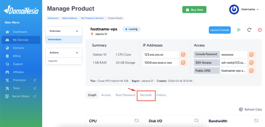 Cara Install Ubuntu di Cloud VPS 4 Cara Install Ubuntu di Cloud VPS