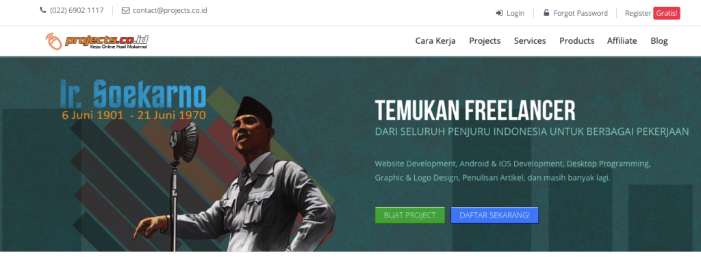 5 Situs Freelance Terpopuler yang Aktif Digunakan di Indonesia 6 Situs Freelance Terpopuler
