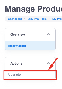 Upgrade VPS DomaiNesia