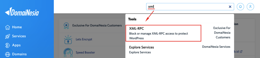 Cara Mengaktifkan XML-RPC Otomatis di Hosting 3 xmlrpc adalah