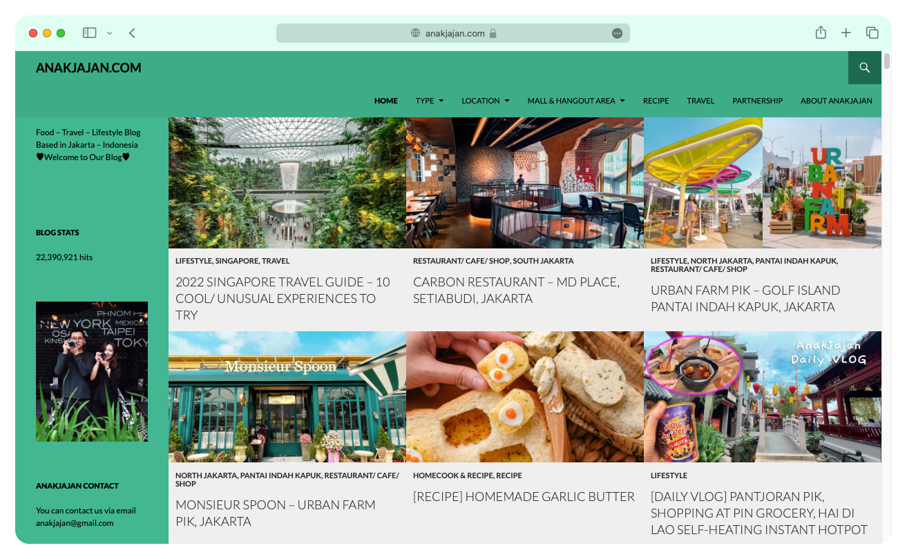 20 Contoh Blog Pribadi Modern Inspiratif Untuk Berbagai Niche - DomaiNesia