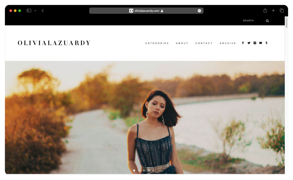 20 Contoh Blog Pribadi Modern Inspiratif Untuk Berbagai Niche - DomaiNesia
