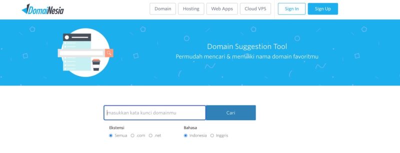 nama domain adalah