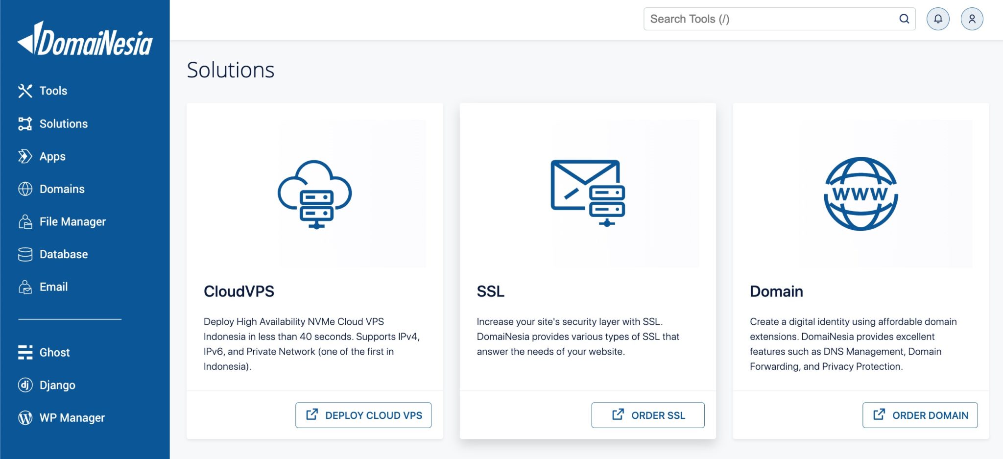 Pertama Kali Tema cPanel Jupiter Ada di Hosting DomaiNesia! DomaiNesia