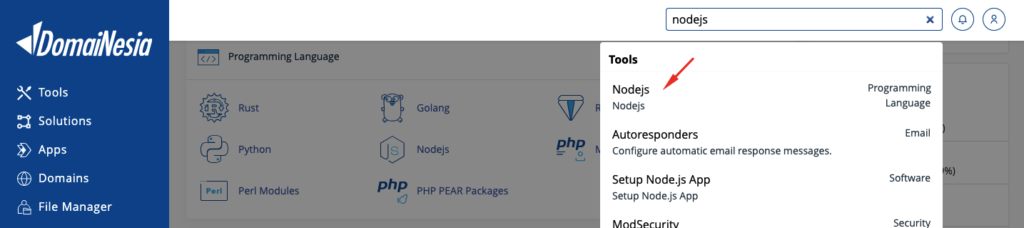 Cara Install Nodejs di Hosting cPanel: Panduan Lengkap untuk Pemula 3 Install Nodejs di Hosting