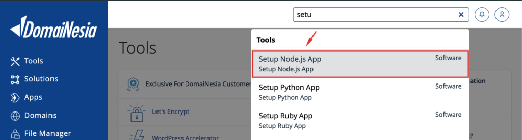 Cara Install Nodejs di Hosting cPanel: Panduan Lengkap untuk Pemula 11 Install Nodejs di Hosting