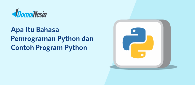 Apa Itu Program Python Bahasa Pemrograman Python Domainesia