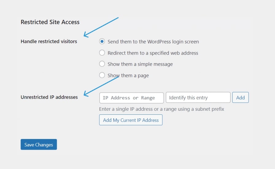 whitelist ip