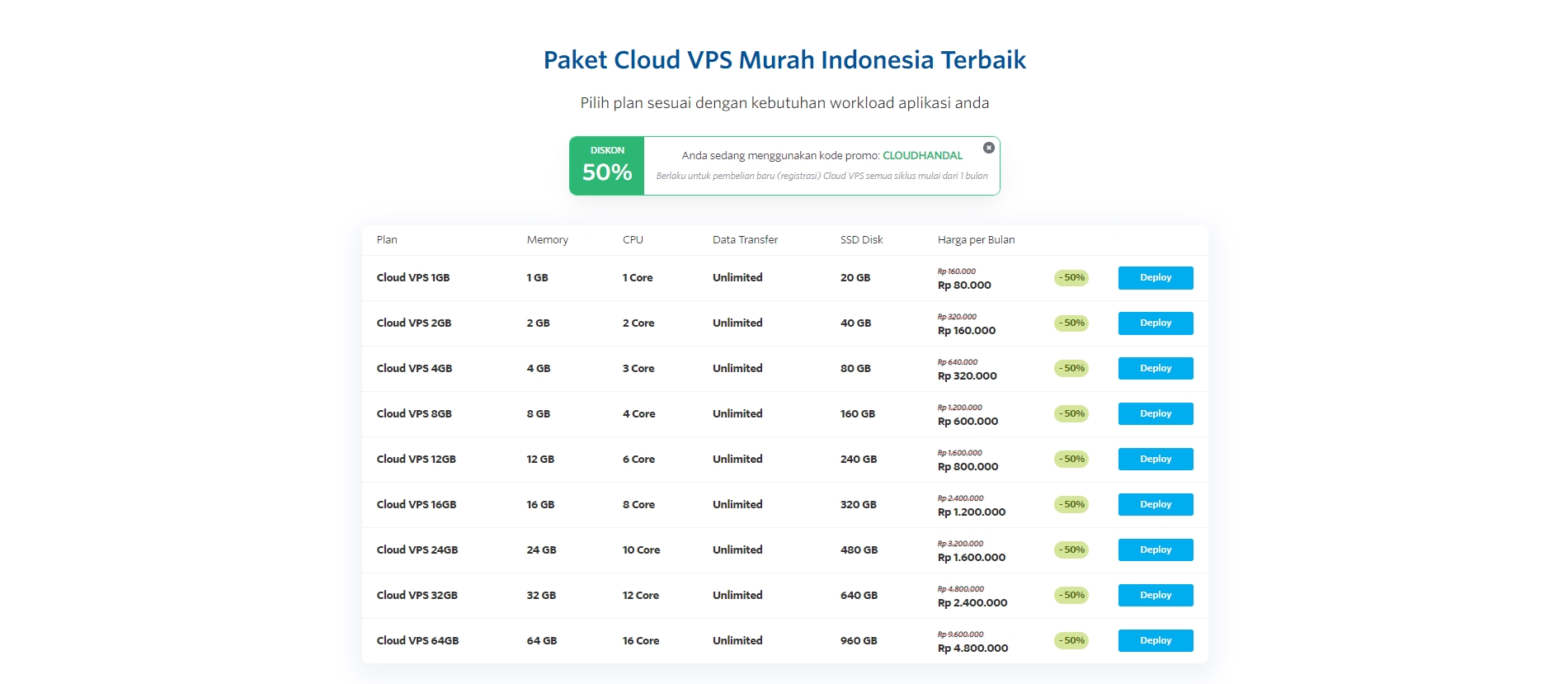 biaya hosting per tahun