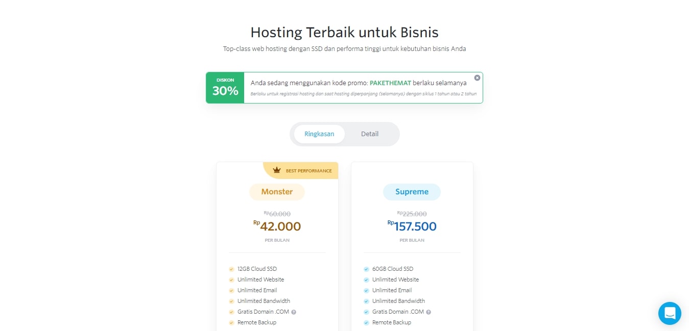 cara membuat website bisnis