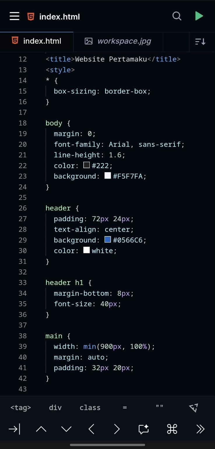 Cara Membuat Website dengan HTML di Android 9 cara membuat website dengan HTML di Android