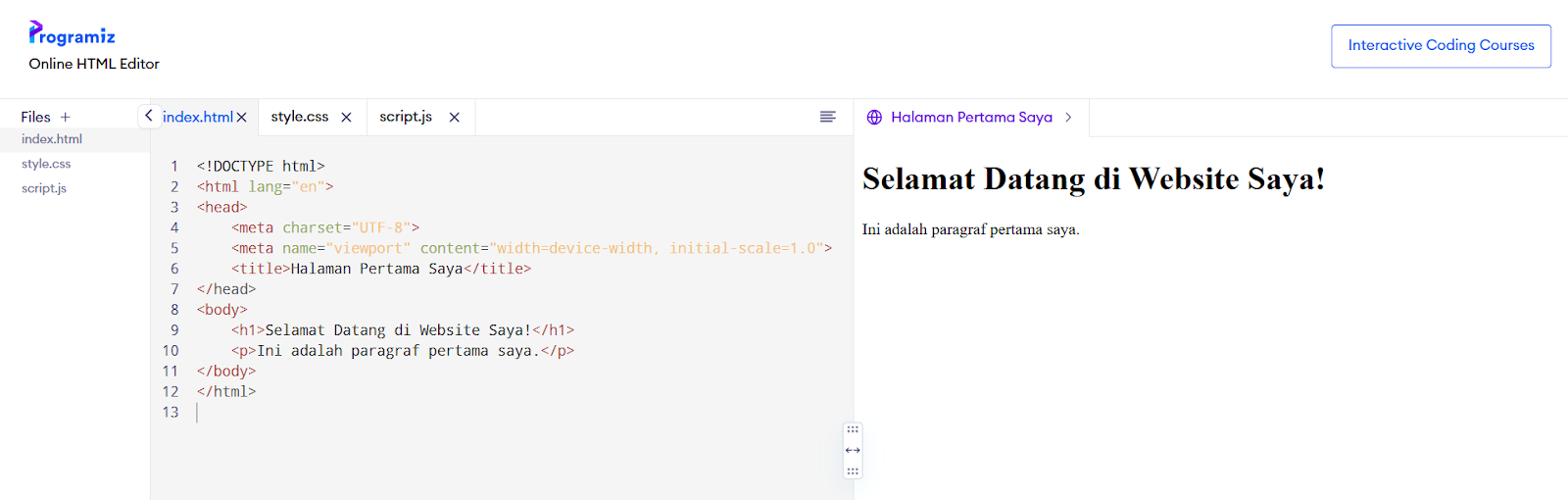 Belajar Coding untuk Pemula