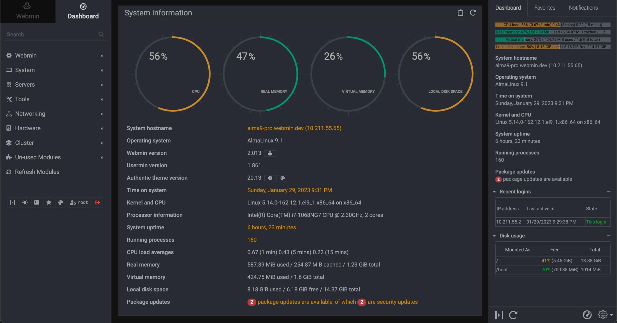 cpanel gratis