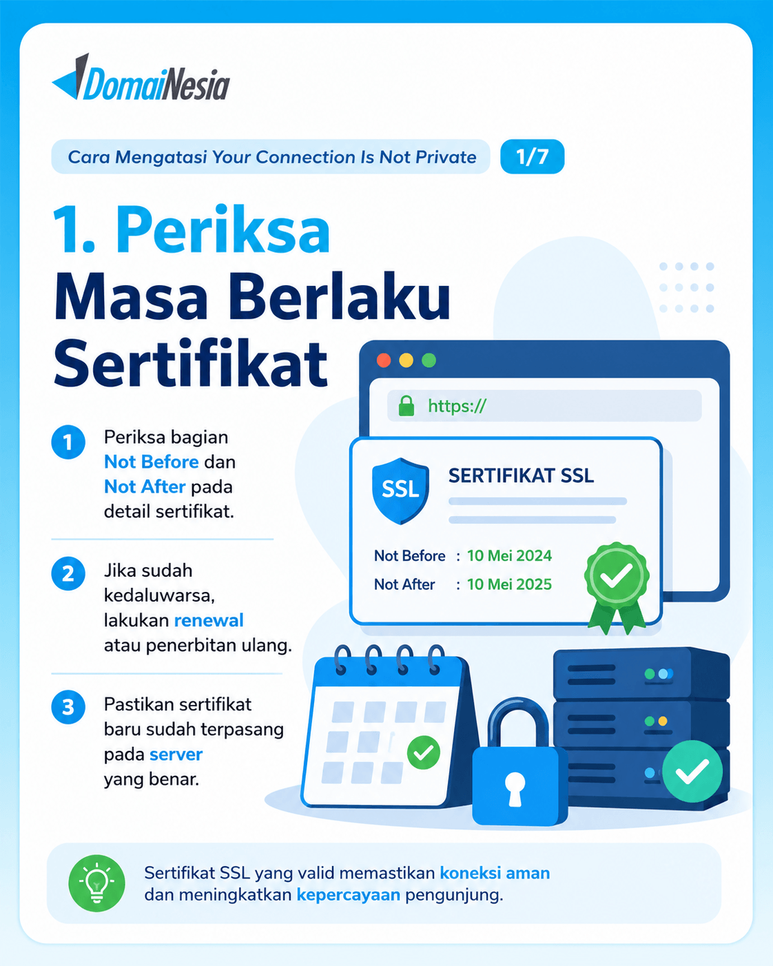 Cara Mengatasi Your Connection Is Not Private di Browser 2 Your Connection Is Not Private