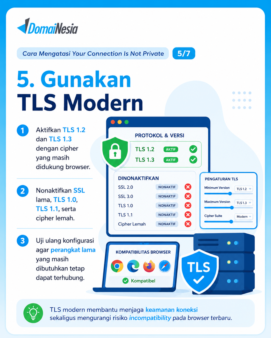 Cara Mengatasi Your Connection Is Not Private di Browser 6 Your Connection Is Not Private