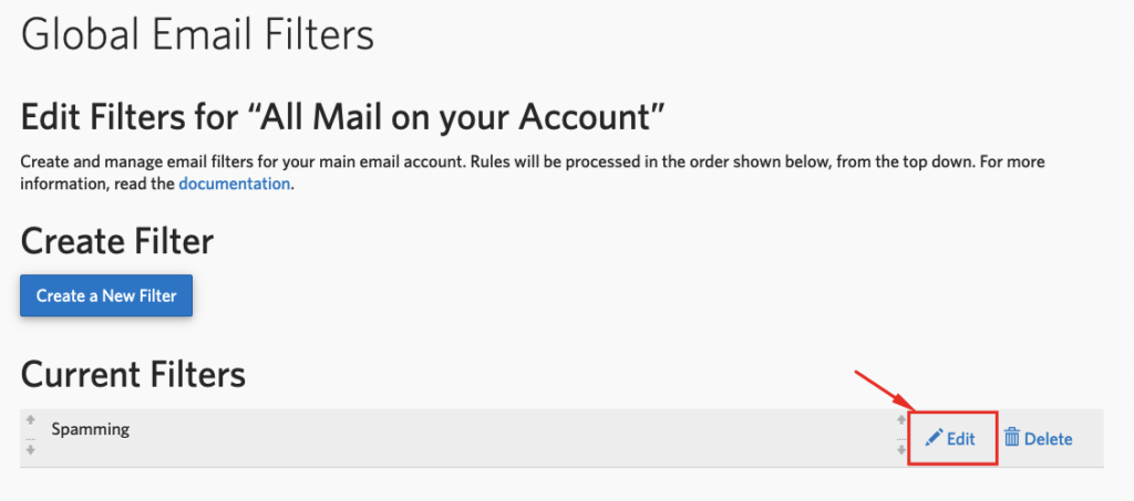 Cara Filter Email di cPanel 9 filter email di cpanel