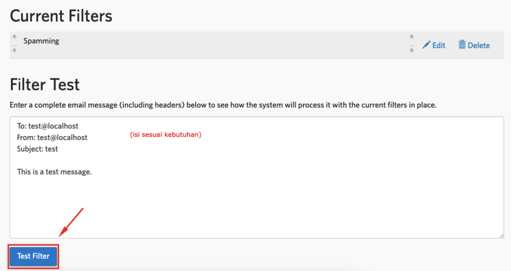 Cara Filter Email di cPanel 8 filter email di cpanel