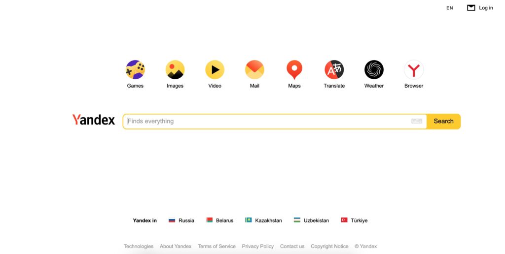 yandex adalah