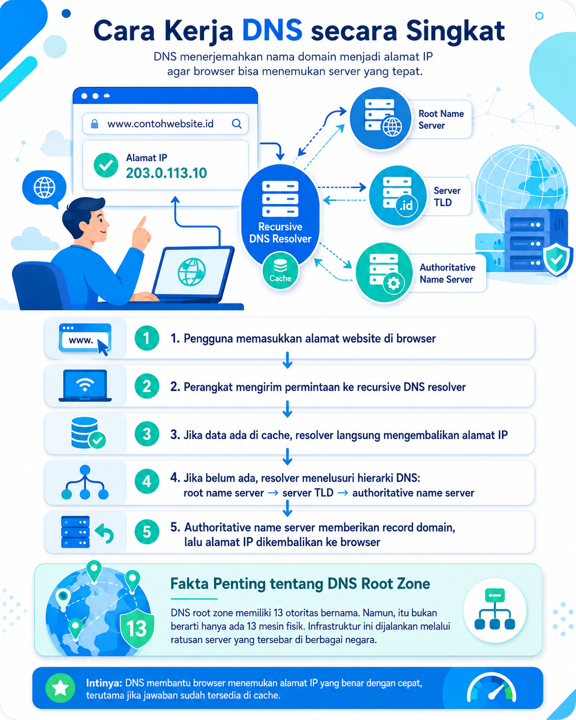 6 Rekomendasi DNS Tercepat untuk Browsing Lebih Stabil 2 DNS tercepat