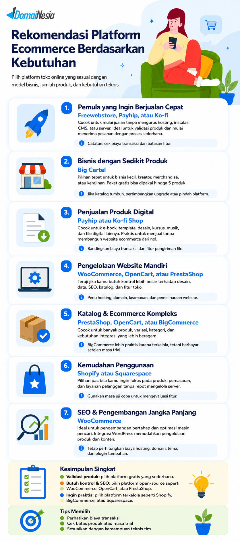 10 Rekomendasi Website Toko Online Gratis dan Uji Coba Gratis 3 website toko online gratis