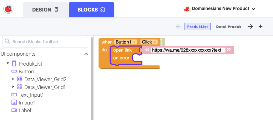Cara Membuat Aplikasi Android Tanpa Coding (No-Code) 13 Membuat Aplikasi Android