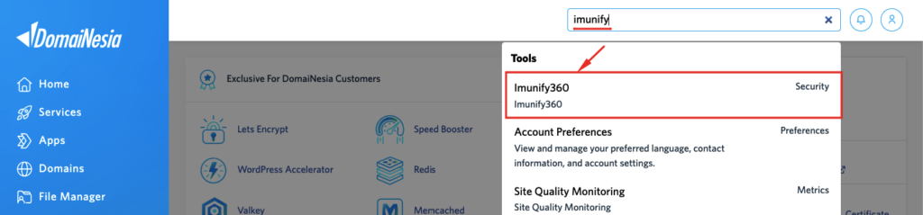 Antivirus Website Imunify360 GRATIS di Hosting 4 Antivirus Website Imunify360