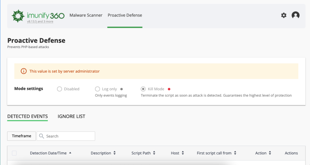 Antivirus Website Imunify360 GRATIS di Hosting 3 Antivirus Website Imunify360