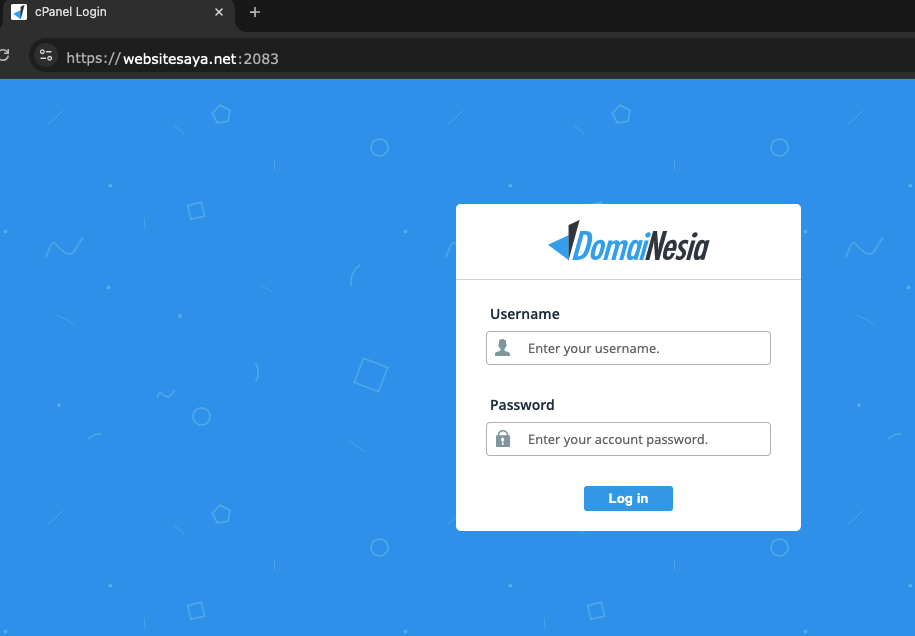 Panduan Login cPanel 10 cara login cpanel