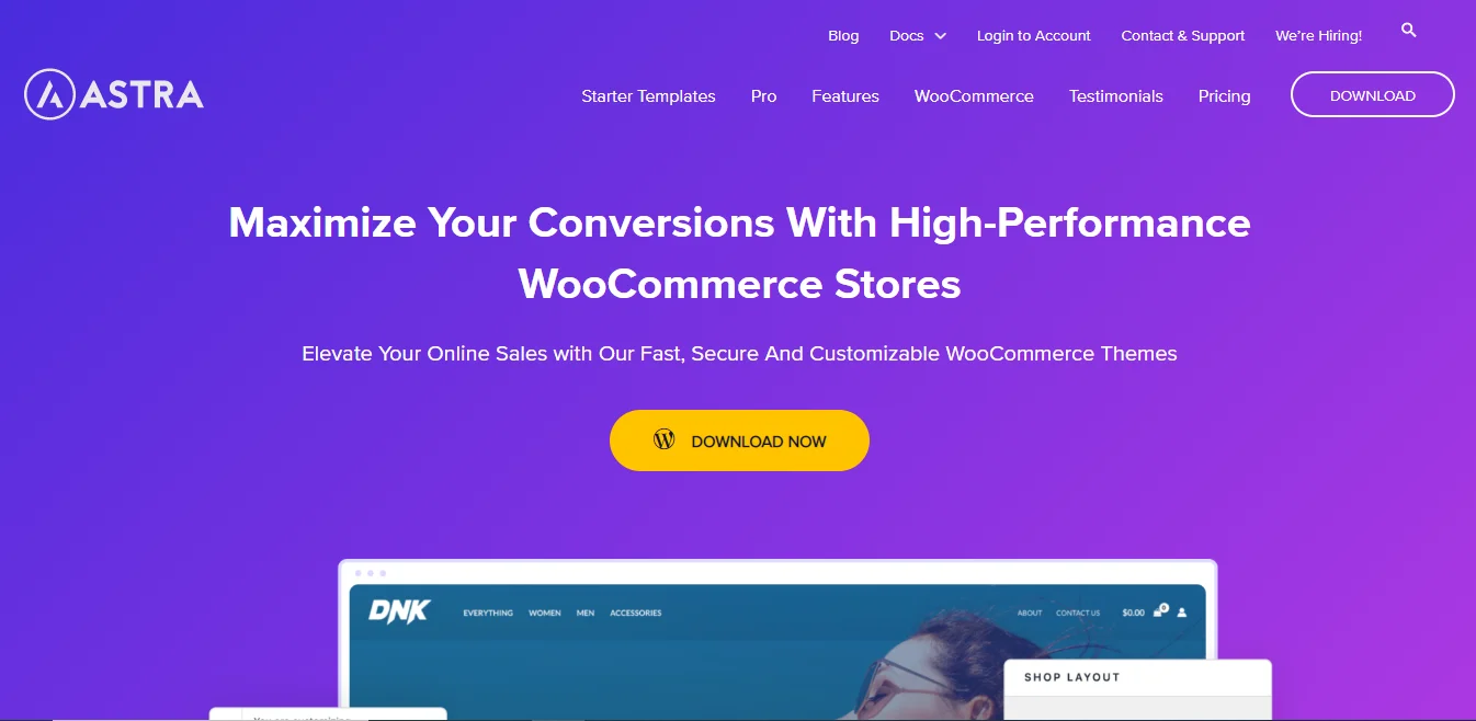 tema woocommerce